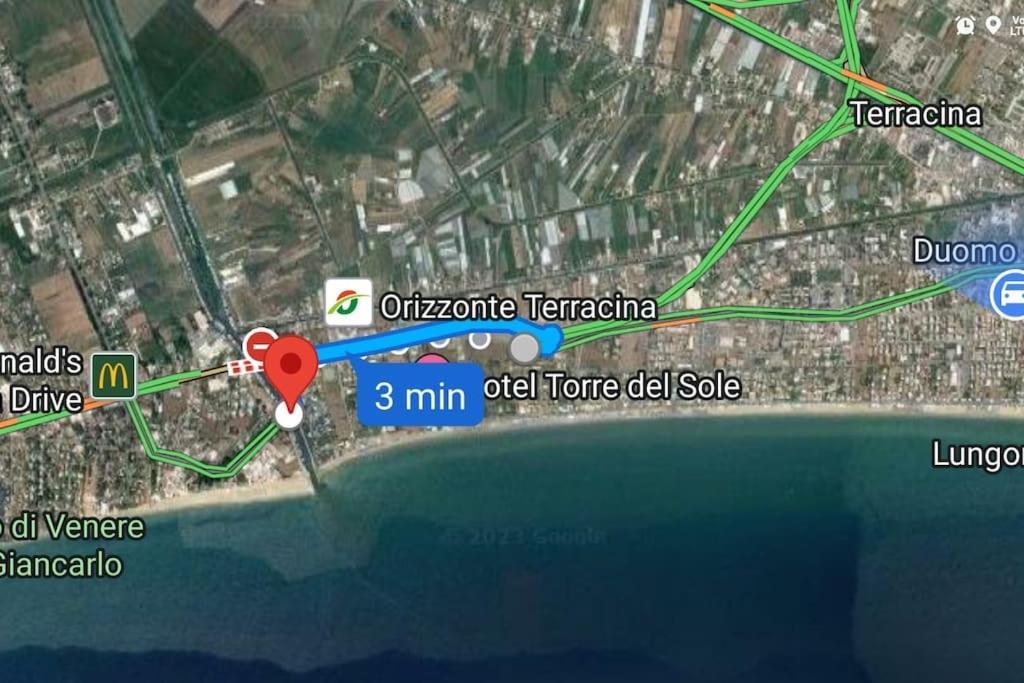 Inclanto Beach House, Mare A 150 Mt テッラチーナ エクステリア 写真